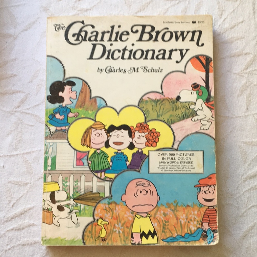 Vintage Charlie Brown Dictionary by Charles M. Schulz